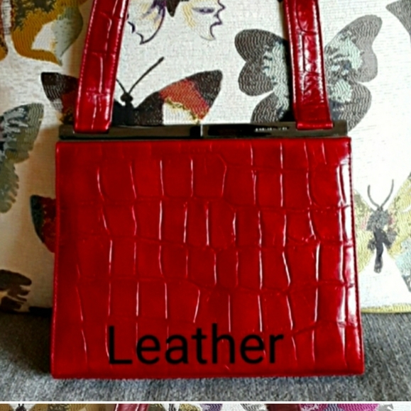 LEATHER HANDBAGS EUC - Picture 3 of 11